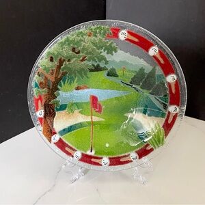 8.5" Golf Bowl by Peggy Karr